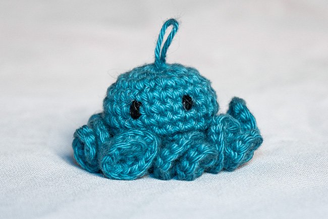 Octopus/Pieuvre au Crochet – Patron Gratuit de Porte-Clé