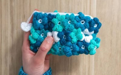 Patron Crochet Gratuit Porte-Monnaie « Puff Flower »