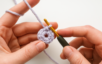 Comment faire un Cercle Magique au Crochet ? Tutoriel Image par Image
