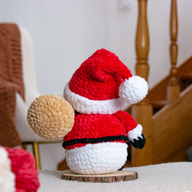 Bonhomme de Noël au Crochet - Patron Peluche PDF à télécharger Français et Anglais – Image 3