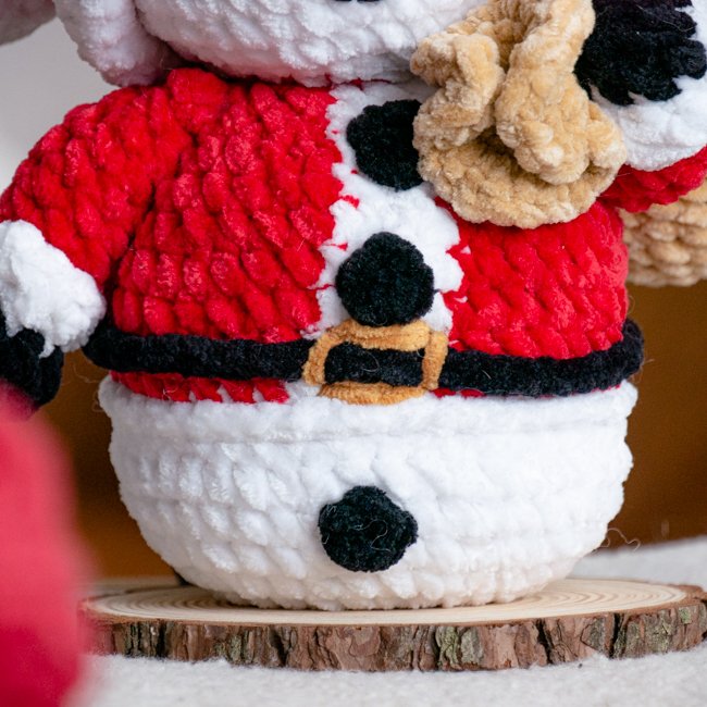 Bonhomme de Noël au Crochet - Patron Peluche PDF à télécharger Français et Anglais – Image 5