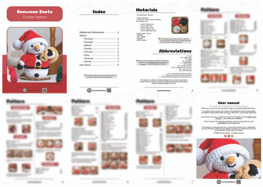 Snowman01b pattern-bumblebee