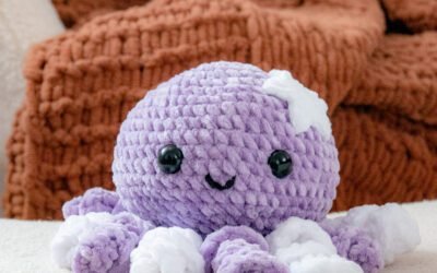 Peluche Pieuvre au Crochet – Patron Gratuit