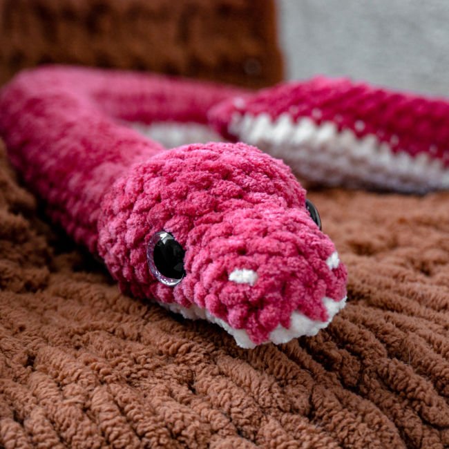 Serpent au Crochet serpent-crochet