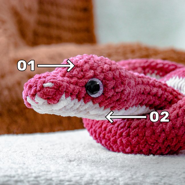 Serpent au Crochet - Sur Commande – Image 4