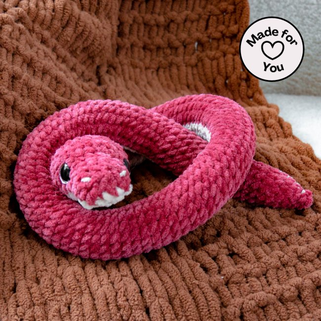 Serpent au Crochet serpent-crochet